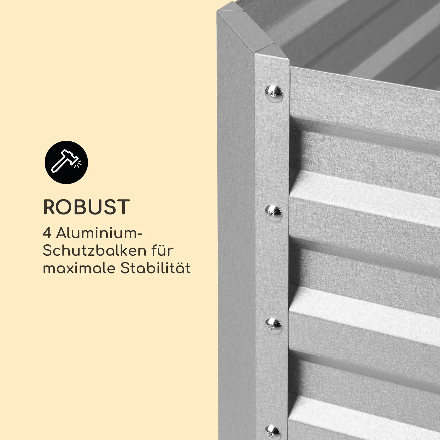 High Grow Straight Hochbeet 200x60x100cm 1200l Stahl 7 High Grow Straight Hochbeet 200x60x100cm 1200l Stahl – Bild 5