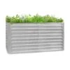 High Grow Straight Hochbeet 200x90x100cm 1800l Stahl -Wundervoller Gartenladen 10035354 yy 0001 titel blumfeldt High Grow Straight 200x90x100cm silber