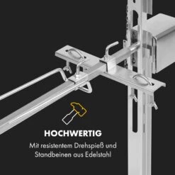 Sauenland Survivor Spanferkelgrill Drehspieß 12W 70kg Max. Edelstahl -Wundervoller Gartenladen 10035372 de 0004 logo