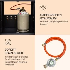 Valdosta 4.1 Gasgrill 4 X 2,8 KW + 2,5 KW Brenner Edelstahl Mobil 14 Valdosta 4.1 Gasgrill 4 X 2,8 KW + 2,5 KW Brenner Edelstahl Mobil -Wundervoller Gartenladen 10035415 de 0005 logo