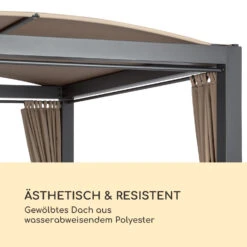 Eremitage Double XL Sunbed 2 Pers Stahl-Rahmen Sonnendach Vorhänge -Wundervoller Gartenladen 10035429 de 0005 logo