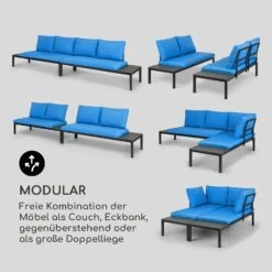 Cartagena Lounger 2 Zweisitzer Mit Tisch Stahl Polyester -Wundervoller Gartenladen 10035434 de 0003 logo