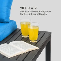 Cartagena Lounger 2 Zweisitzer Mit Tisch Stahl Polyester -Wundervoller Gartenladen 10035434 de 0004 logo