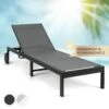 Lucca Lounger Liegestuhl Polyester Aluminium 4-Stufen 2 Lucca Lounger Liegestuhl Polyester Aluminium 4-Stufen -Wundervoller Gartenladen 10035443 de 0001 main