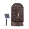 Blumquell Solarbrunnen LED 5 M Kabel Kunststein Solarpanel 1 Blumquell Solarbrunnen LED 5 M Kabel Kunststein Solarpanel -Wundervoller Gartenladen 10035542 yy 0001 titel blumfeldt Blumquell Solarbrunnen braun