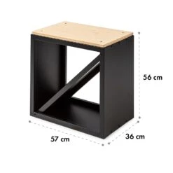 Kindlewood S Black Holzspeicher Sitzbank 57x56x36cm Bambus Zink 13 Kindlewood S Black Holzspeicher Sitzbank 57x56x36cm Bambus Zink -Wundervoller Gartenladen 10035760 yy 0006 logo