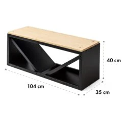 Kindlewood L Black Holzspeicher Sitzbank 104x40x35cm Bambus Zink 13 Kindlewood L Black Holzspeicher Sitzbank 104x40x35cm Bambus Zink -Wundervoller Gartenladen 10035762 yy 0006 logo