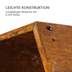 Hexawood Rust Holzspeicher Hexagon-Form 50,2x58x32cm -Wundervoller Gartenladen 10035765 de 0005 logo