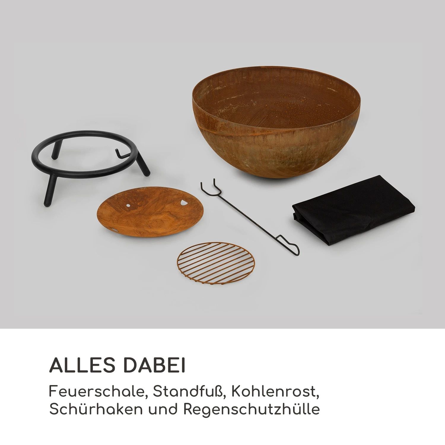 Fireball Rust Feuerschale 60 Cm Ø Kippbare Rost-Finish Rost 8 Fireball Rust Feuerschale 60 Cm Ø Kippbare Rost-Finish Rost – Bild 6