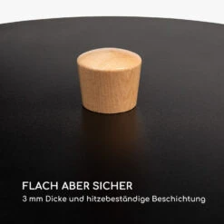 Firebowl Savage Lid Feuerschalendeckel &Oslash; 40 Cm Stahl Holzgriff -Wundervoller Gartenladen 10035772 de 0003 logo