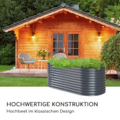 High Grow Hochbeet 200 X 80 X 100 Cm Stahl-Wellblech Einfacher Aufbau -Wundervoller Gartenladen 10035815 de 0002 logo