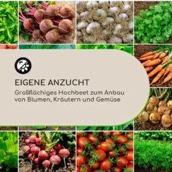 High Grow Hochbeet 200 X 80 X 100 Cm Stahl-Wellblech Einfacher Aufbau -Wundervoller Gartenladen 10035815 de 0004 logo
