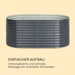 High Grow Hochbeet 200 X 80 X 100 Cm Stahl-Wellblech Einfacher Aufbau -Wundervoller Gartenladen 10035815 de 0005 logo