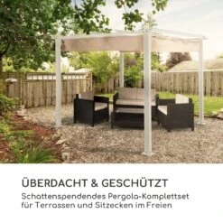 Pantheon Pergola Aluminiumkantrohr 3x3m 4 Eckpfosten Wasserabweisend 9 Pantheon Pergola Aluminiumkantrohr 3x3m 4 Eckpfosten Wasserabweisend -Wundervoller Gartenladen 10035876 de 0002 logo