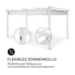 Pantheon Pergola Aluminiumkantrohr 3x4m 4 Eckpfosten Wasserabweisend 11 Pantheon Pergola Aluminiumkantrohr 3x4m 4 Eckpfosten Wasserabweisend -Wundervoller Gartenladen 10035877 de 0004 logo