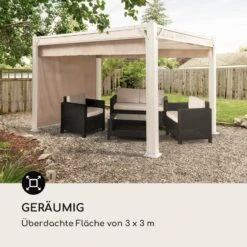 Pantheon Cortina Pavillon Mit Dach 3x3m 4 Seitenteile -Wundervoller Gartenladen 10035882 de 0004 logo
