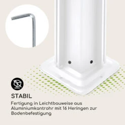 Pantheon Cortina Pavillon Mit Dach 3x6m 4 Seitenteile -Wundervoller Gartenladen 10035886 de 0006 logo