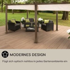 Pantheon Rust Pergola Aluminium 3x6m 6 Eckpfosten Wasserabweisend 13 Pantheon Rust Pergola Aluminium 3x6m 6 Eckpfosten Wasserabweisend -Wundervoller Gartenladen 10035891 DE 0006 usp