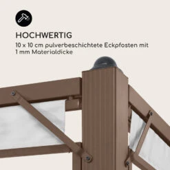 Pantheon Cortina Rust Pavillon Mit Dach 3x4 M 4 Seitenteile -Wundervoller Gartenladen 10035896 de 0007 logo