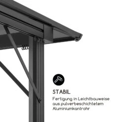 Pantheon Solid Sky Ambient Solar Pavillon Mit Grauem Dach 3x3m Polycarbonat Aluminium -Wundervoller Gartenladen 10035899 de 0006 logo