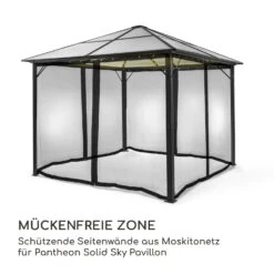 Pantheon Solid Sky Ambient Solar Seitenwände 3x3 M Moskito -Wundervoller Gartenladen 10035905 de 0003 logo