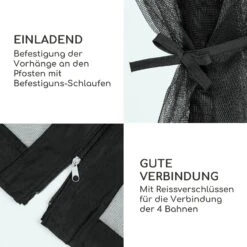 Pantheon Solid Sky Ambient Solar Seitenwände 3x3 M Moskito -Wundervoller Gartenladen 10035905 de 0006 logo