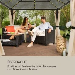 Pantheon Solid Sky Ambient Solar Pavillon 3x4m Polycarbonat Aluminium -Wundervoller Gartenladen 10035906 de 0002 logo
