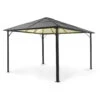 Pantheon Solid Sky Ambient Solar Pavillon 3x4m Polycarbonat Aluminium 2 Pantheon Solid Sky Ambient Solar Pavillon 3x4m Polycarbonat Aluminium -Wundervoller Gartenladen 10035906 yy 0001 titel