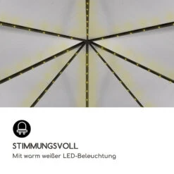 Pantheon Solid Sky Ambient Solar Pavillon 3x4m Polycarbonat Aluminium -Wundervoller Gartenladen 10035907 de 0003 logo