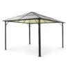 Pantheon Solid Sky Ambient Solar Pavillon 3x4m Polycarbonat Aluminium -Wundervoller Gartenladen 10035907 yy 0001 titel