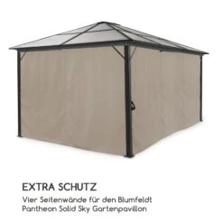 Pantheon Solid Sky Pavillon-Seitenwände 3x4 4 Stück 140g/m² -Wundervoller Gartenladen 10035910 de 0003 logo