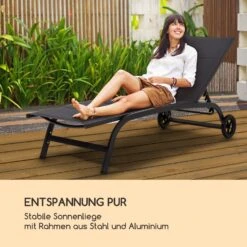Limala Sonnenliege Lounger Stahl/Aluminium Textilene 150 Kg Mobil 10 Limala Sonnenliege Lounger Stahl/Aluminium Textilene 150 Kg Mobil -Wundervoller Gartenladen 10035920 de 0002 logo