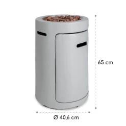 Crete Gas-Feuerstelle 13 KW Flüssiggas Edelstahl -Wundervoller Gartenladen 10035932 yy 0008 logo