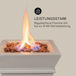 Prati Gas-Feuerstelle 13 KW Elektrisches Zündsystem Lavasteine Inkl. Regenschutz -Wundervoller Gartenladen 10035935 de 0003 logo