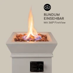 Prati Gas-Feuerstelle 13 KW Elektrisches Zündsystem Lavasteine Inkl. Regenschutz -Wundervoller Gartenladen 10035935 de 0005 logo