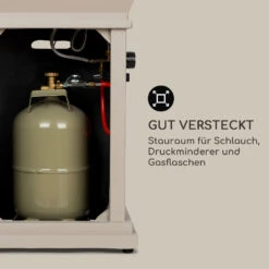 Prati Gas-Feuerstelle 13 KW Elektrisches Zündsystem Lavasteine Inkl. Regenschutz -Wundervoller Gartenladen 10035935 de 0006 logo