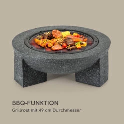 Troja Feuerschale Grill Ø 75 Cm Funkenfang Stahl Kunststein Feuerfest 12 Troja Feuerschale Grill Ø 75 Cm Funkenfang Stahl Kunststein Feuerfest -Wundervoller Gartenladen 10035976 de 0003 logo