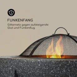 Troja Feuerschale Grill Ø 75 Cm Funkenfang Stahl Kunststein Feuerfest 14 Troja Feuerschale Grill Ø 75 Cm Funkenfang Stahl Kunststein Feuerfest -Wundervoller Gartenladen 10035976 de 0005 logo