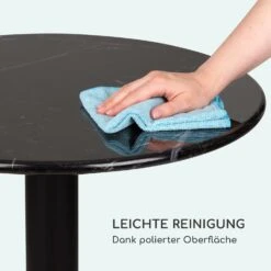 Patras Pearl Bistro-Tisch Jugendstil Marmor Ø 60 Cm H 75 Cm Gusseisern -Wundervoller Gartenladen 10035978 de 0004 logo