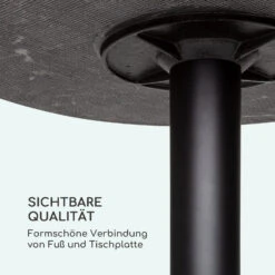 Patras Pearl Bistro-Tisch Jugendstil Marmor Ø 60 Cm H 75 Cm Gusseisern -Wundervoller Gartenladen 10035978 de 0006 logo