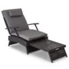 Kos Lounger Liegestuhl Mit Fußteil Stahlrahmen 6-Positionen -Wundervoller Gartenladen 10035990 yy 0001 titel