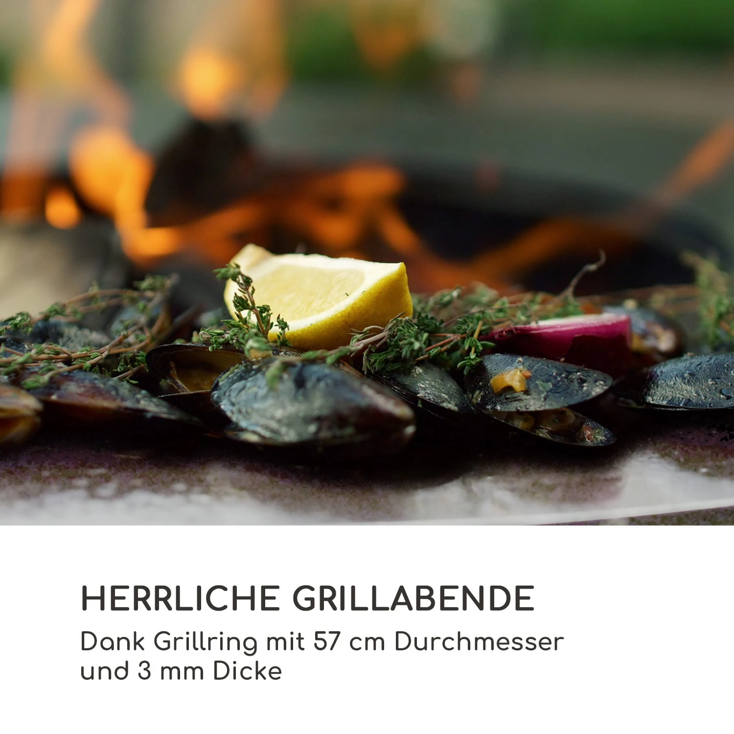 Savage 2.0 Tall Feuerschale Mit Grill Bambus-Seitentische Inkl. Wetterschutz 4 Savage 2.0 Tall Feuerschale Mit Grill Bambus-Seitentische Inkl. Wetterschutz – Bild 2