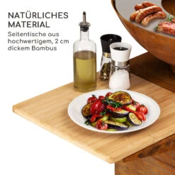 Savage 2.0 Tall Feuerschale Mit Grill Bambus-Seitentische Inkl. Wetterschutz 13 Savage 2.0 Tall Feuerschale Mit Grill Bambus-Seitentische Inkl. Wetterschutz -Wundervoller Gartenladen 10036087 de 0003 logo