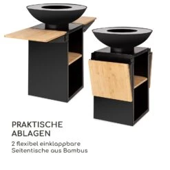 Savage 2.0 Tall Feuerschale Mit Grill Bambus-Seitentische Inkl. Wetterschutz 17 Savage 2.0 Tall Feuerschale Mit Grill Bambus-Seitentische Inkl. Wetterschutz -Wundervoller Gartenladen 10036088 de 0007 logo