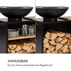 Savage 2.0 Wide Feuerschale Grill Bambus-Schneidebrett Wetterschutz 14 Savage 2.0 Wide Feuerschale Grill Bambus-Schneidebrett Wetterschutz -Wundervoller Gartenladen 10036090 de 0004 logo