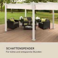 Pantheon Pergola Ersatzdach Dach Sonnendach Plane 3x6 M -Wundervoller Gartenladen 10036112 de 0002 logo