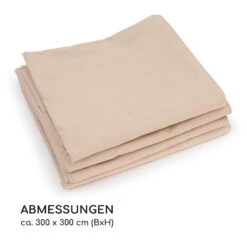 Pantheon Cortina Pergola Ersatzseitenwand Set: 4 Wände 200 G/m² Polyester-Tuch 3x3m -Wundervoller Gartenladen 10036116 de 0006 dimensions