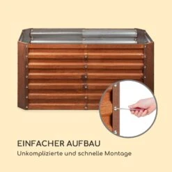 Rust Grow Hochbeet Gartenbeet Verzinktes Stahlblech Rost-Finish -Wundervoller Gartenladen 10036153 de 0007 logo