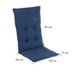 Coburg Polsterauflage Sesselauflage Gartenstuhl Polyester 53x117x9cm -Wundervoller Gartenladen 10037365 yy 0005 logo