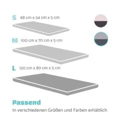 Finn Hundebett Waschbar Rutschfest Atmungsaktiv PE / Vlies Größe L -Wundervoller Gartenladen 10037526 de 0006 logo